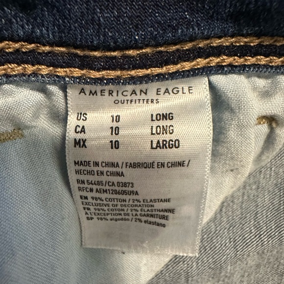 American Eagle W10 long Kickboot Jean bootcut - Picture 4 of 6